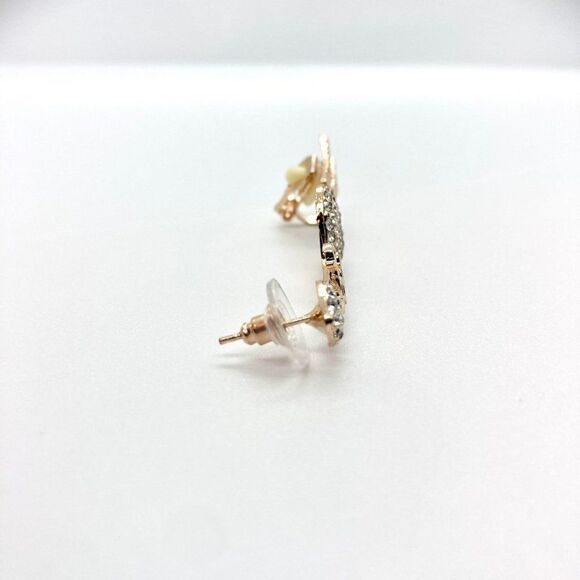 Single Left Ear Love Arrow Stud Earring - Picture 5 of 7